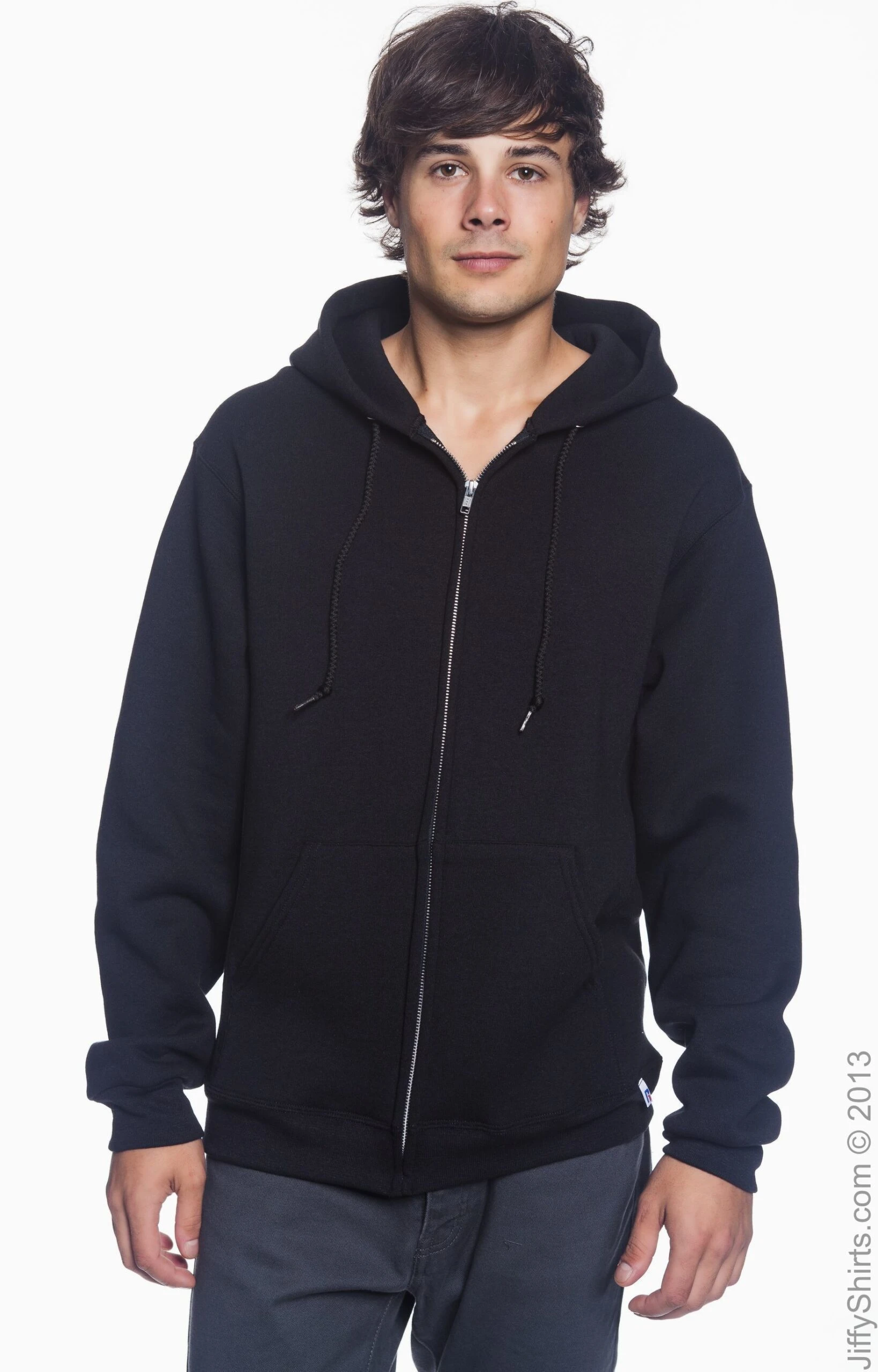 Russell Athletic Unisex Dri Power® Hooded Full-Zip Sweatshirt 4 Russell Athletic Unisex Dri Power® Hooded Full-Zip Sweatshirt - Image 2