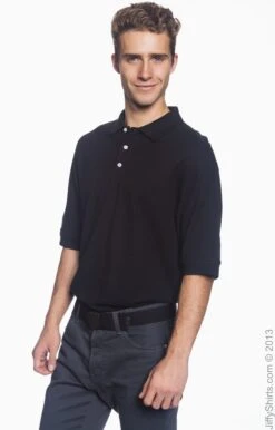 Men's Pima Piqué Short-Sleeve Polo 19 Men's Pima Piqué Short-Sleeve Polo -Jiffyshirts Sales Store BC7041942D33DA