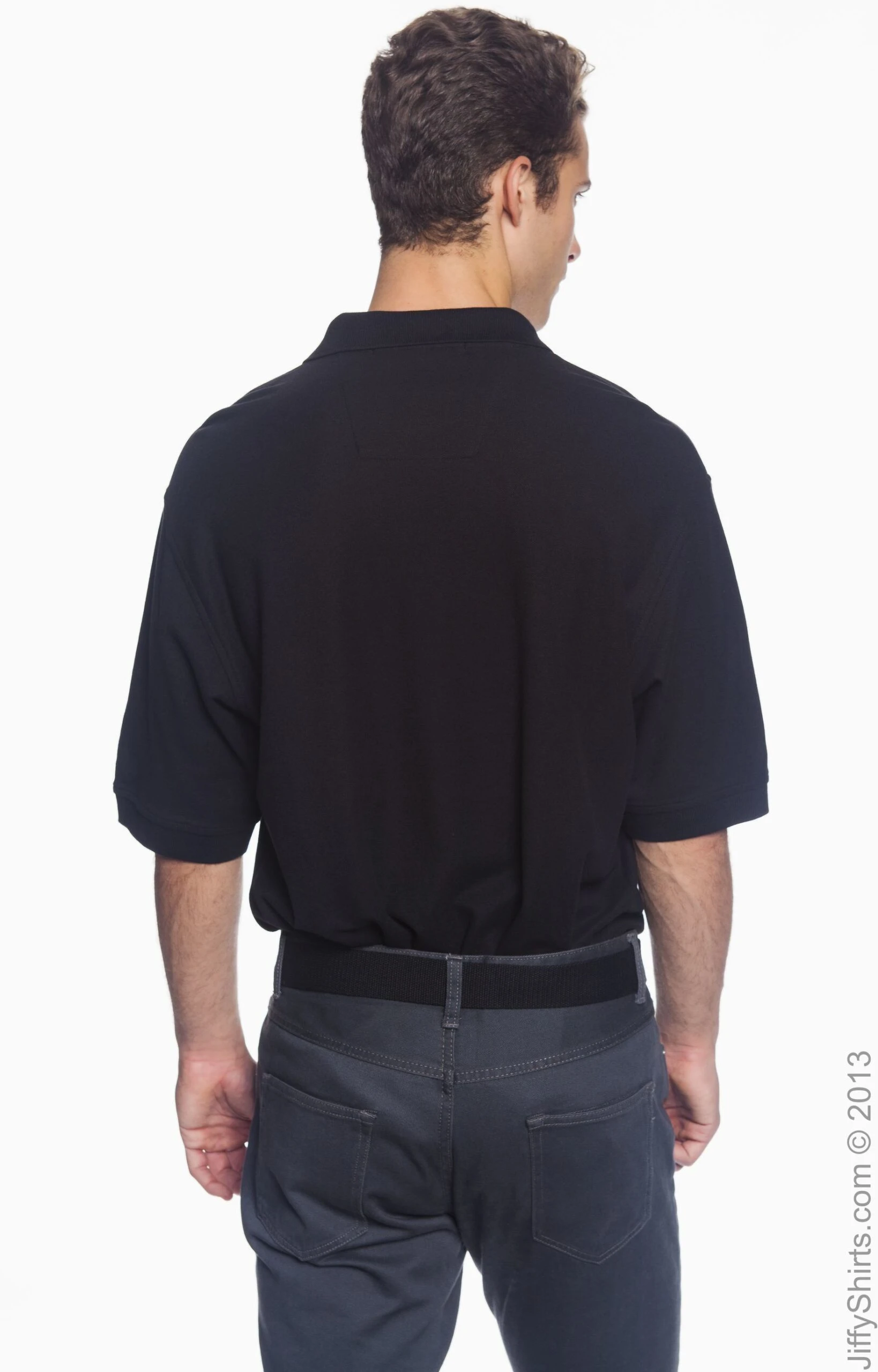 Men's Pima Piqué Short-Sleeve Polo 7 Men's Pima Piqué Short-Sleeve Polo - Image 5