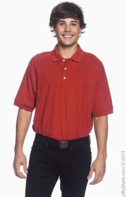 Men's Pima Piqué Short-Sleeve Polo 30 Men's Pima Piqué Short-Sleeve Polo -Jiffyshirts Sales Store BC9A41C3F91403