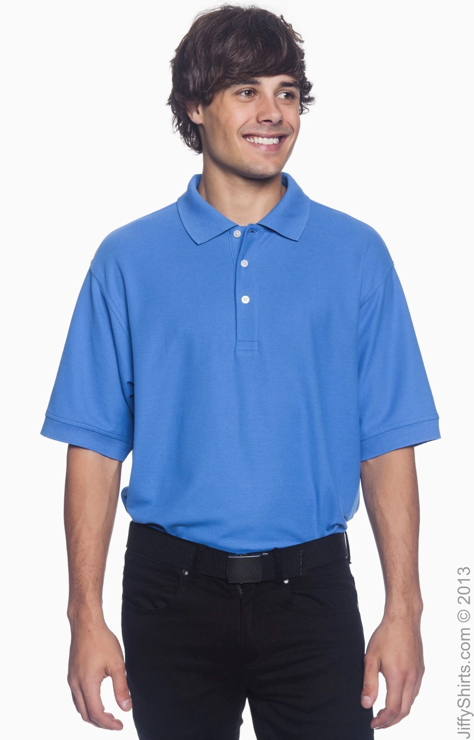 Men's Pima Piqué Short-Sleeve Polo 13 Men's Pima Piqué Short-Sleeve Polo - Image 11