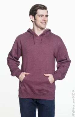 Adult Unisex 7 Oz. Organic/Recycled Heathered Fleece Pullover Hood 11 Adult Unisex 7 Oz. Organic/Recycled Heathered Fleece Pullover Hood -Jiffyshirts Sales Store C22185DE83D55F
