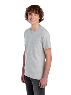 FRUIT OF THE LOOM Adult 5 Oz. HD Cotton™ V-Neck T-Shirt 11 FRUIT OF THE LOOM Adult 5 Oz. HD Cotton™ V-Neck T-Shirt -Jiffyshirts Sales Store JPG 39VR Athletic Heather 3QTR 0989 1680004736