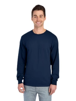 FRUIT OF THE LOOM Adult Unisex 5 Oz. HD Cotton™ Long-Sleeve T-Shirt