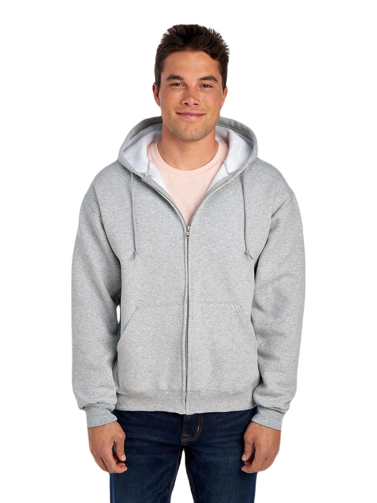 FRUIT OF THE LOOM Adult Unisex 12 Oz. Supercotton™ Full-Zip Hood 7 FRUIT OF THE LOOM Adult Unisex 12 Oz. Supercotton™ Full-Zip Hood - Image 5