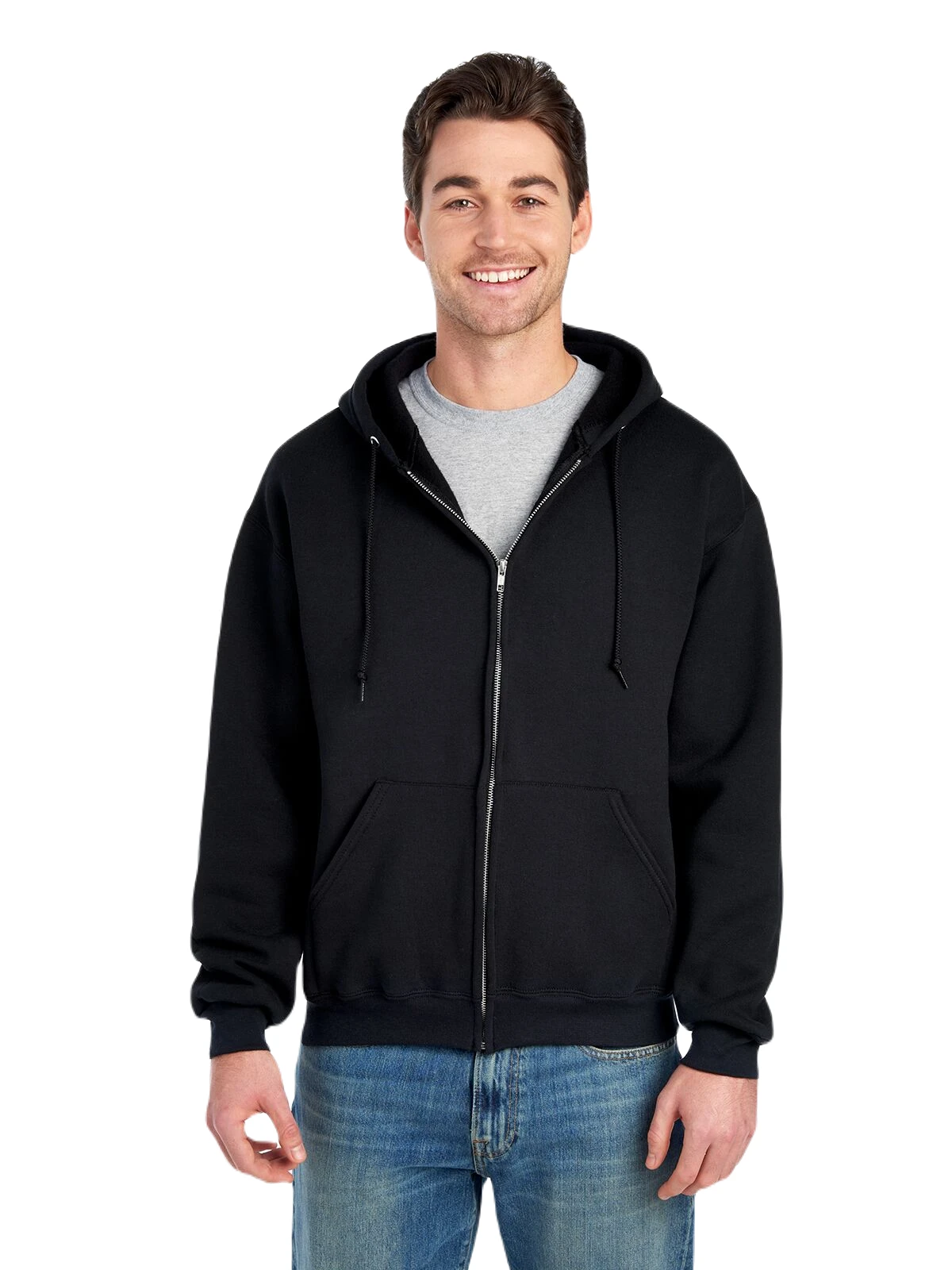 FRUIT OF THE LOOM Adult Unisex 12 Oz. Supercotton™ Full-Zip Hood 8 FRUIT OF THE LOOM Adult Unisex 12 Oz. Supercotton™ Full-Zip Hood - Image 6