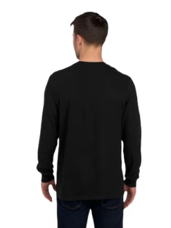 FRUIT OF THE LOOM Adult Unisex ICONIC™ Long Sleeve T-Shirt 17 FRUIT OF THE LOOM Adult Unisex ICONIC™ Long Sleeve T-Shirt -Jiffyshirts Sales Store JPG IC47LSR Black Ink Back 1680004736