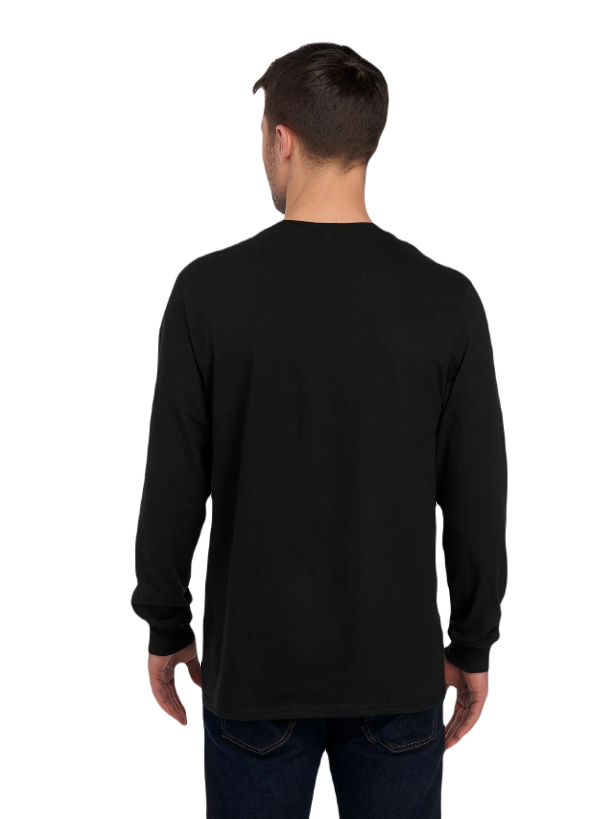 FRUIT OF THE LOOM Adult Unisex ICONIC™ Long Sleeve T-Shirt 5 FRUIT OF THE LOOM Adult Unisex ICONIC™ Long Sleeve T-Shirt - Image 3