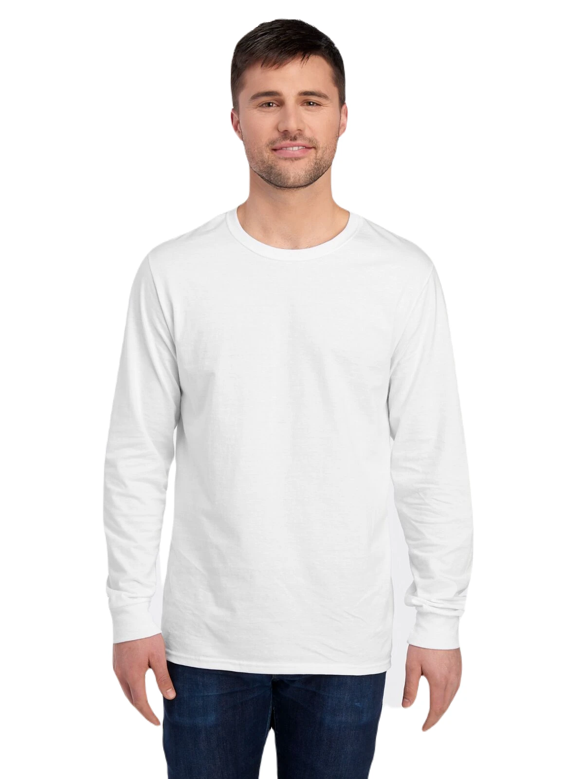 FRUIT OF THE LOOM Adult Unisex ICONIC™ Long Sleeve T-Shirt 7 FRUIT OF THE LOOM Adult Unisex ICONIC™ Long Sleeve T-Shirt - Image 5