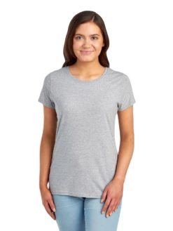 FRUIT OF THE LOOM Ladies' 5 Oz., HD Cotton™ T-Shirt 27 FRUIT OF THE LOOM Ladies' 5 Oz., HD Cotton™ T-Shirt -Jiffyshirts Sales Store JPG L3930R Athletic Heather FRONT 0213 1680004736