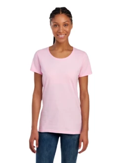 FRUIT OF THE LOOM Ladies' 5 Oz., HD Cotton™ T-Shirt 31 FRUIT OF THE LOOM Ladies' 5 Oz., HD Cotton™ T-Shirt -Jiffyshirts Sales Store JPG L3930R Classic Pink FRONT 4211 1680004736