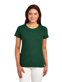 FRUIT OF THE LOOM Ladies' 5 Oz., HD Cotton™ T-Shirt 36 FRUIT OF THE LOOM Ladies' 5 Oz., HD Cotton™ T-Shirt -Jiffyshirts Sales Store JPG L3930R Forest Green FRONT 0503 1680004736