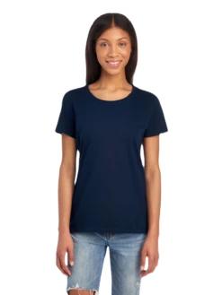 FRUIT OF THE LOOM Ladies' 5 Oz., HD Cotton™ T-Shirt 38 FRUIT OF THE LOOM Ladies' 5 Oz., HD Cotton™ T-Shirt -Jiffyshirts Sales Store JPG L3930R Jnavy FRONT 0181 1680004736