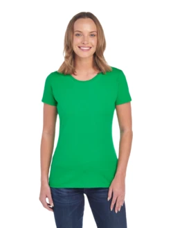 FRUIT OF THE LOOM Ladies' 5 Oz., HD Cotton™ T-Shirt 35 FRUIT OF THE LOOM Ladies' 5 Oz., HD Cotton™ T-Shirt -Jiffyshirts Sales Store JPG L3930R Kelly FRONT 9068 1680004736