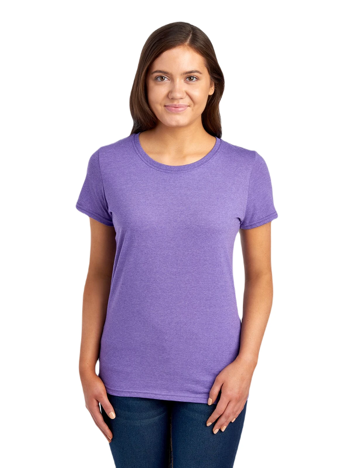 FRUIT OF THE LOOM Ladies' 5 Oz., HD Cotton™ T-Shirt 21 FRUIT OF THE LOOM Ladies' 5 Oz., HD Cotton™ T-Shirt - Image 19