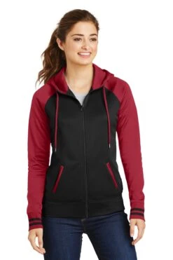 Ladies Sport-Wick Varsity Fleece Full-Zip Hooded Jacket 18 Ladies Sport-Wick Varsity Fleece Full-Zip Hooded Jacket -Jiffyshirts Sales Store a00f45bcd854ad