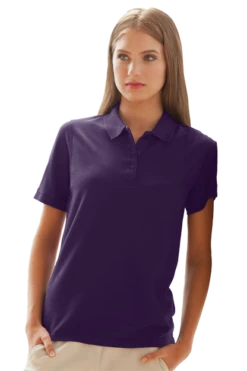 Women's Soft-Blend Double-Tuck Pique Polo -Jiffyshirts Sales Store a02d4825069caf