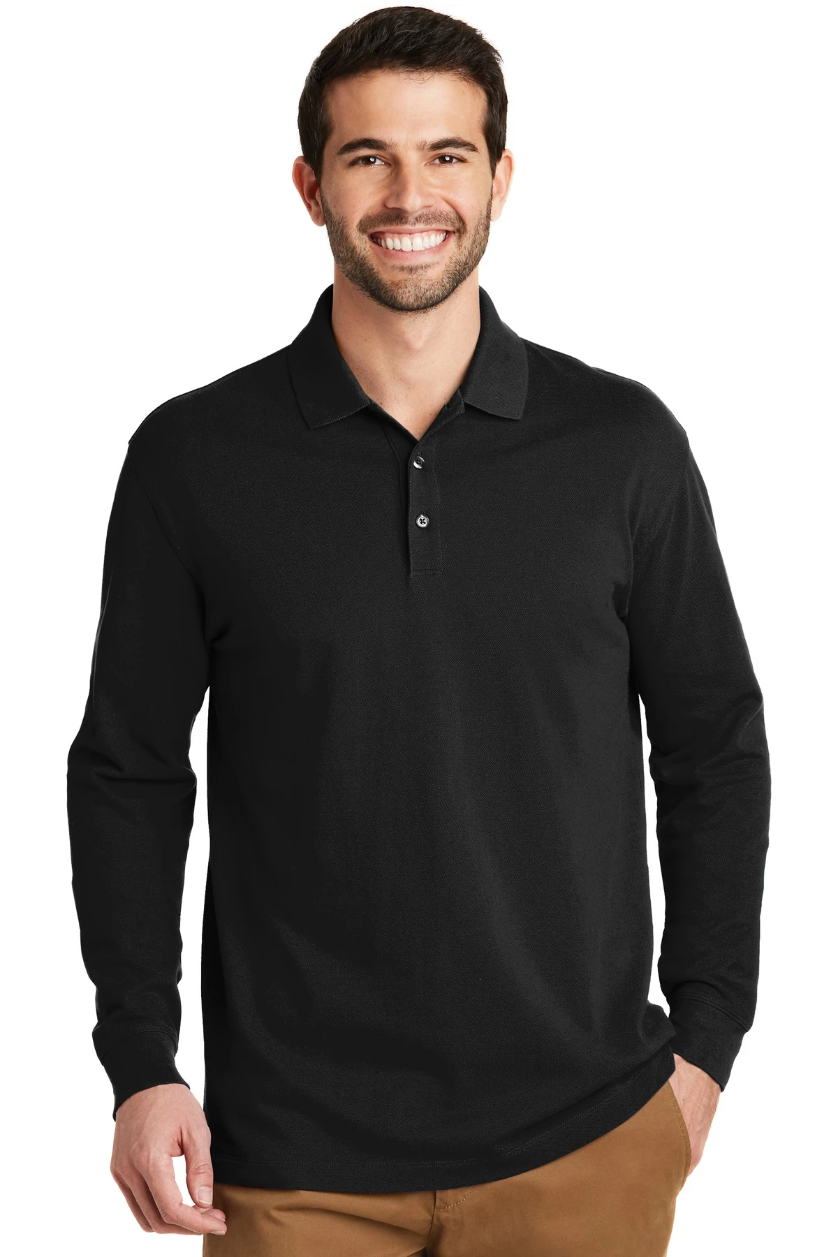 EZCotton Long Sleeve Polo 9 EZCotton Long Sleeve Polo - Image 7
