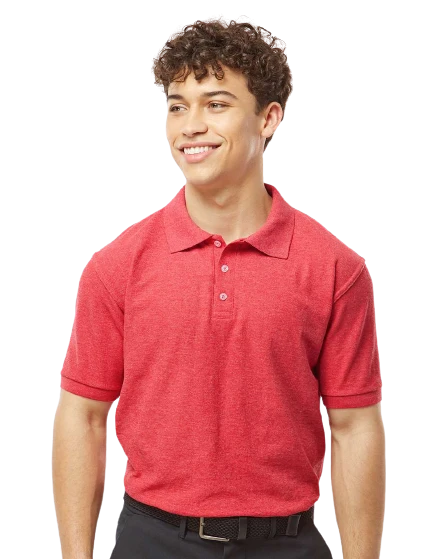 Unisex 50/50 Sport Polo 7 Unisex 50/50 Sport Polo - Image 5