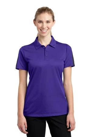 Ladies PosiCharge Active Textured Colorblock Polo 12 Ladies PosiCharge Active Textured Colorblock Polo - Image 10