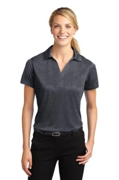 Ladies Heather Contender Polo -Jiffyshirts Sales Store a13d1d731e82d3
