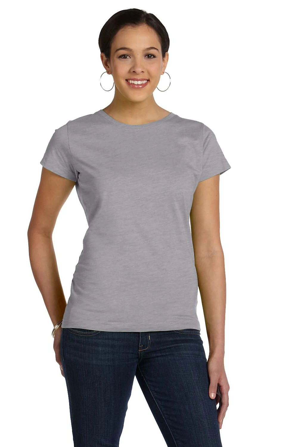 Ladies' Fine Jersey T-Shirt 15 Ladies' Fine Jersey T-Shirt - Image 13