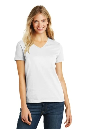 District Ladies' Perfect Blend V-Neck Tee 7 District Ladies' Perfect Blend V-Neck Tee - Image 5