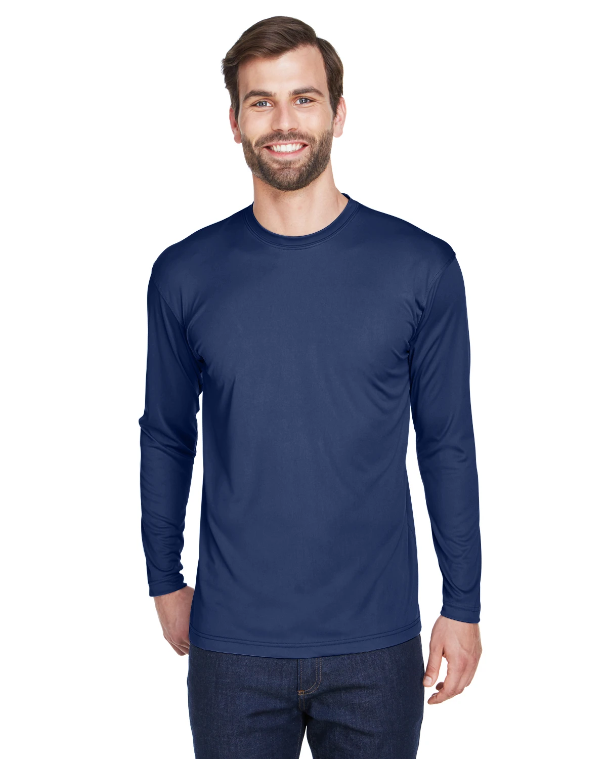 Adult Unisex Cool & Dry Sport Long-Sleeve Performance Interlock T-Shirt 17 Adult Unisex Cool & Dry Sport Long-Sleeve Performance Interlock T-Shirt - Image 15