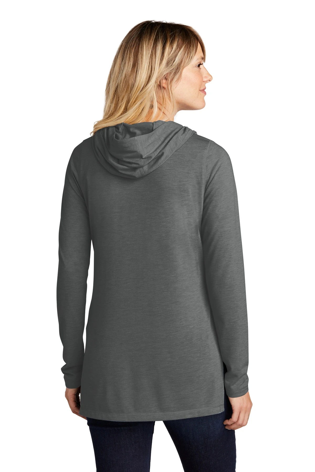 Ladies PosiCharge Tri-Blend Wicking Long Sleeve Hoodie 4 Ladies PosiCharge Tri-Blend Wicking Long Sleeve Hoodie - Image 2
