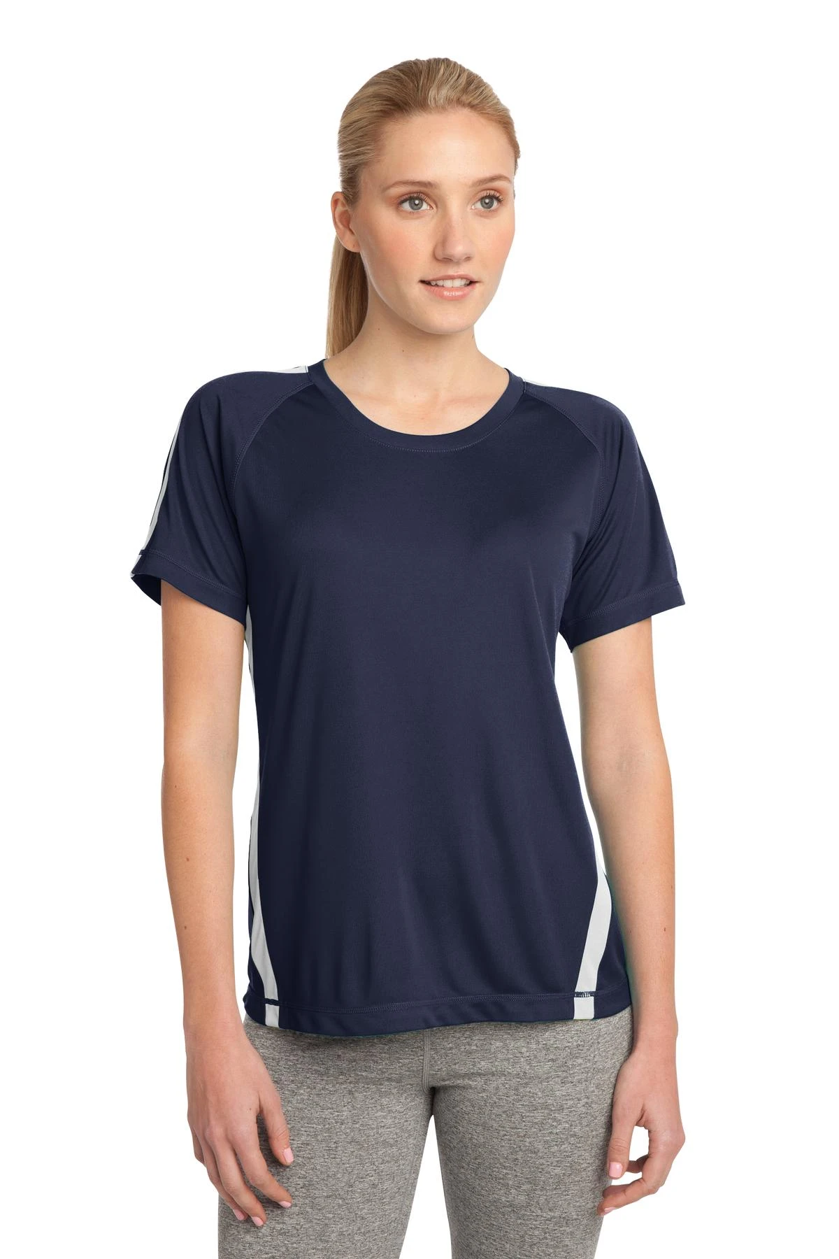 Ladies Colorblock PosiCharge Competitor Tee 3 Ladies Colorblock PosiCharge Competitor Tee