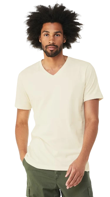 Unisex Jersey Short-Sleeve V-Neck T-Shirt 9 Unisex Jersey Short-Sleeve V-Neck T-Shirt - Image 7