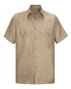 Ripstop Short Sleeve Work Shirt -Jiffyshirts Sales Store a3c56ab96be5cf