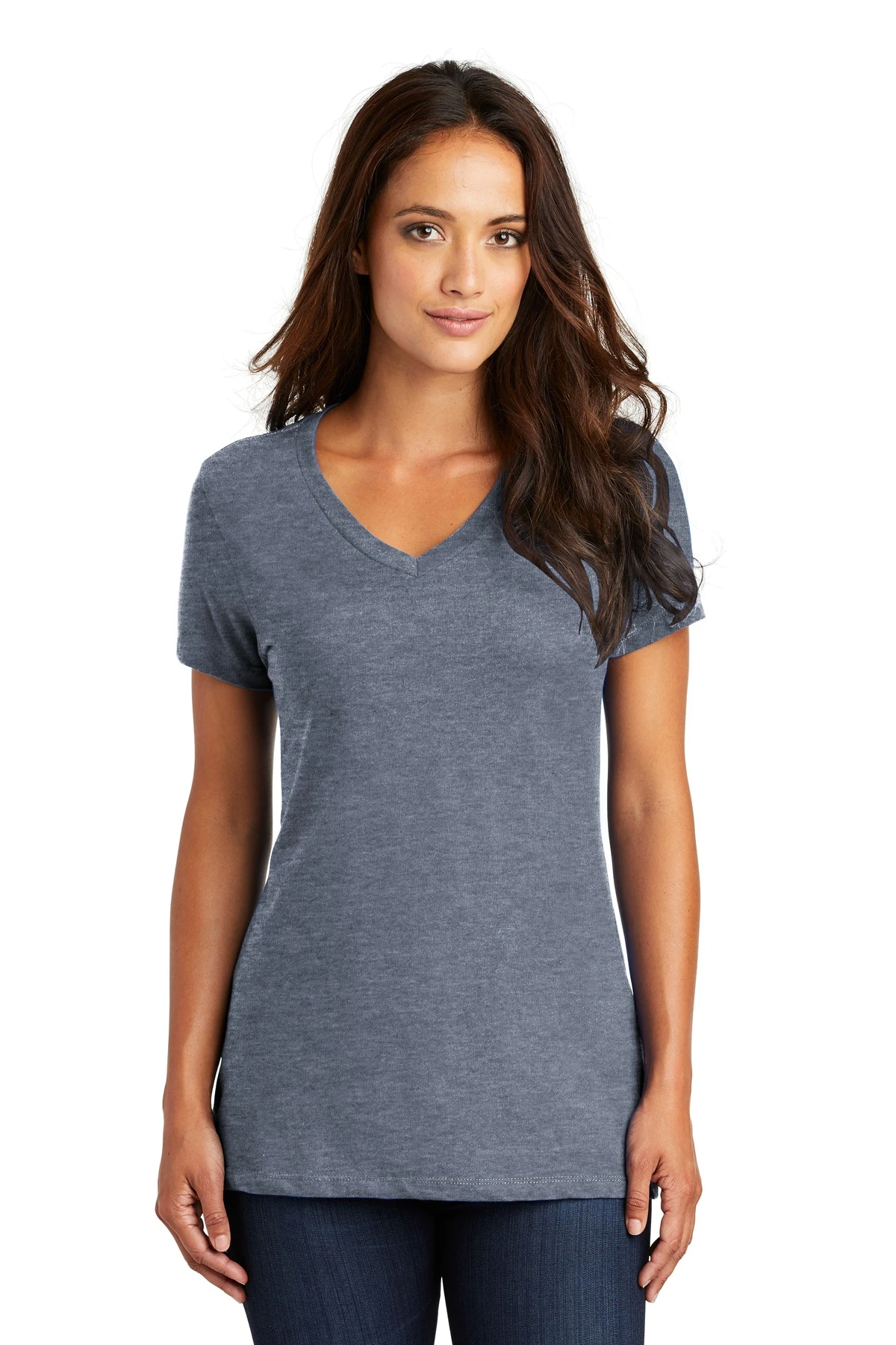 District Ladies' Perfect Weight V-Neck Tee 19 District Ladies' Perfect Weight V-Neck Tee - Image 17
