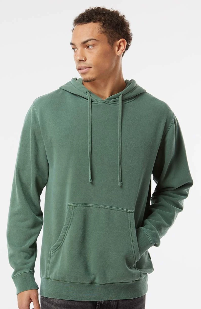 Unisex Heavyweight Pigment-Dyed Hooded Sweatshirt 16 Unisex Heavyweight Pigment-Dyed Hooded Sweatshirt - Image 14