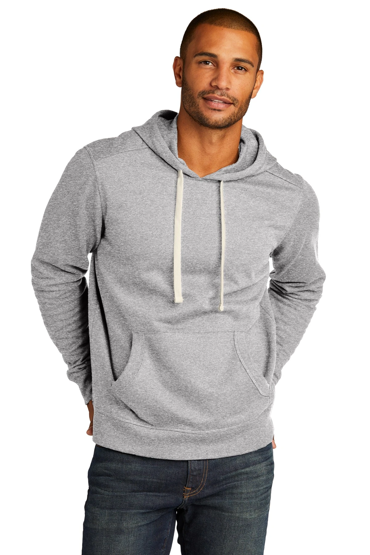 District Adult Unisex Re-Fleece Hoodie 8 District Adult Unisex Re-Fleece Hoodie - Image 6