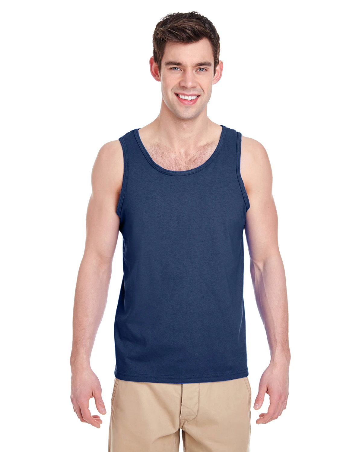 Gildan Adult Unisex Heavy Cotton™ 5.3 Oz. Tank 17 Gildan Adult Unisex Heavy Cotton™ 5.3 Oz. Tank - Image 15