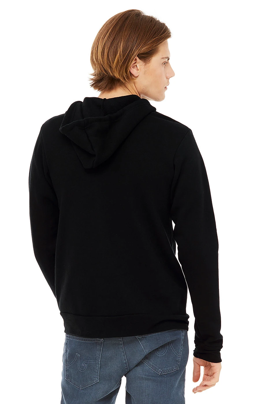 Unisex Triblend Sponge Fleece Full-Zip Hoodie 5 Unisex Triblend Sponge Fleece Full-Zip Hoodie - Image 3