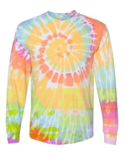 Unisex Spiral Tie Dye Long Sleeve
