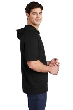 PosiCharge Tri-Blend Wicking Fleece Short Sleeve Hooded Pullover 11 PosiCharge Tri-Blend Wicking Fleece Short Sleeve Hooded Pullover -Jiffyshirts Sales Store a58f4e4560daae