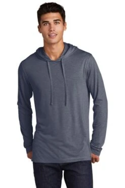 Unisex PosiCharge Tri-Blend Wicking Long Sleeve Hoodie