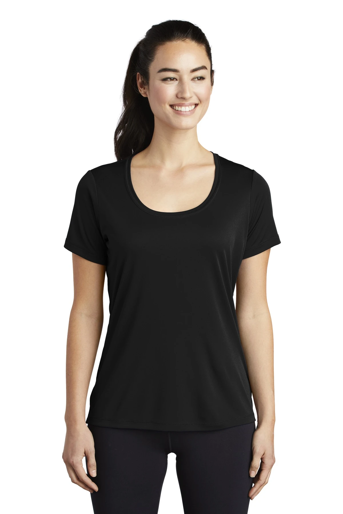 Ladies Posi-UV Pro Scoop Neck Tee 7 Ladies Posi-UV Pro Scoop Neck Tee - Image 5