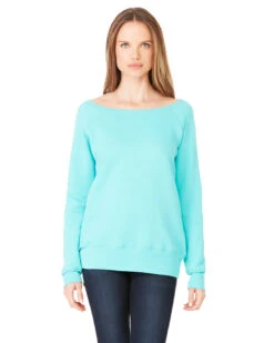 Ladies' Sponge Fleece Wide Neck Sweatshirt -Jiffyshirts Sales Store a68b3a5e6882ac