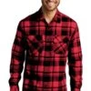 Plaid Flannel Shirt -Jiffyshirts Sales Store a6d5d93ee28ab8