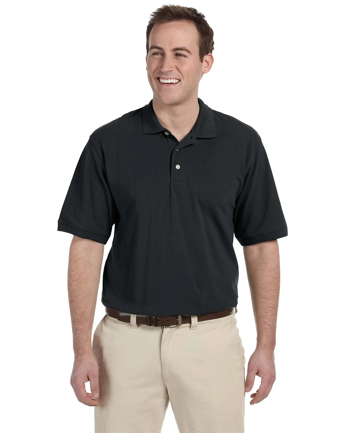Men's Tall 5.6 Oz. Easy Blend™ Polo 7 Men's Tall 5.6 Oz. Easy Blend™ Polo - Image 5