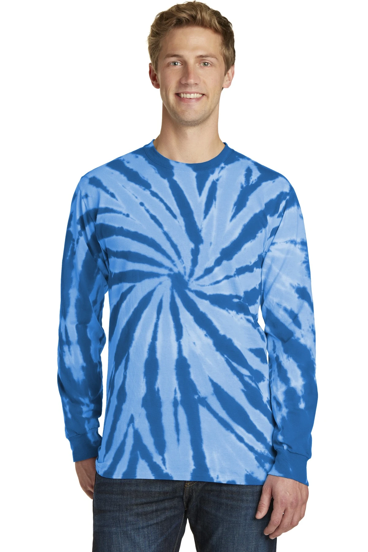Unisex Tie-Dye Long Sleeve Tee 3 Unisex Tie-Dye Long Sleeve Tee