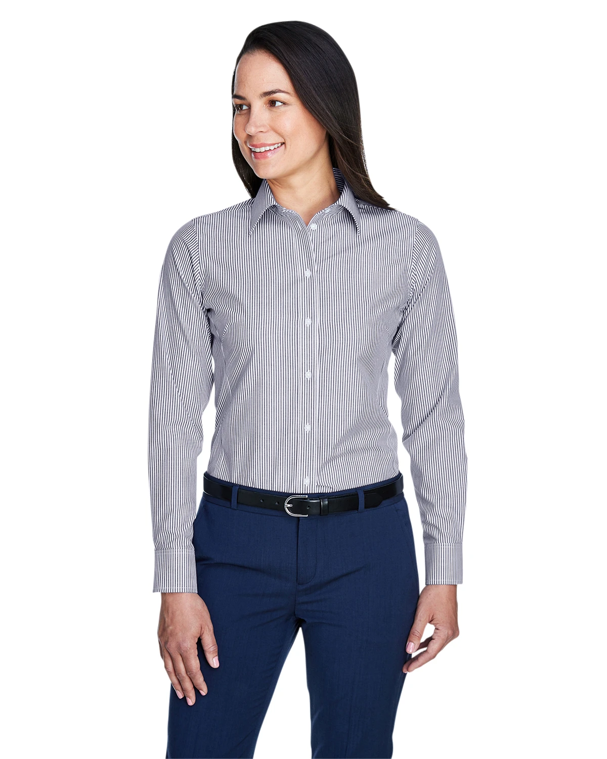 Ladies' Crown Woven Collection™ Banker Stripe 7 Ladies' Crown Woven Collection™ Banker Stripe - Image 5