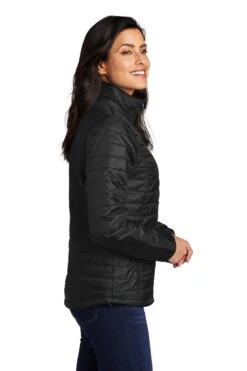 Ladies Packable Puffy Jacket -Jiffyshirts Sales Store a8ff364bded87a