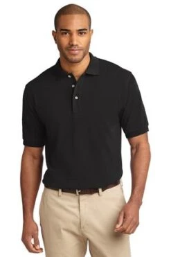 Heavyweight Cotton Pique Polo -Jiffyshirts Sales Store a913f3a56b143a