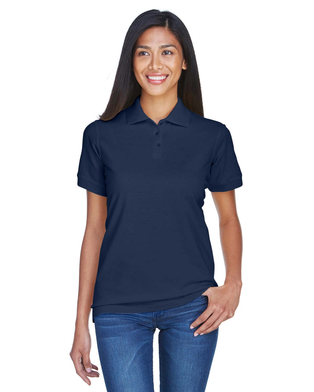 Ladies' Classic Piqué Polo 10 Ladies' Classic Piqué Polo - Image 8