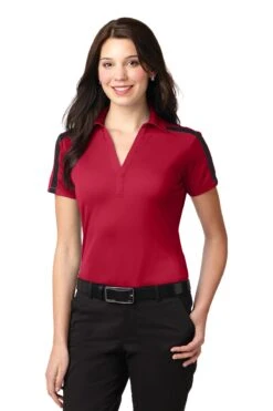 Ladies Silk Touch Performance Colorblock Stripe Polo 17 Ladies Silk Touch Performance Colorblock Stripe Polo -Jiffyshirts Sales Store a975e68efb0701